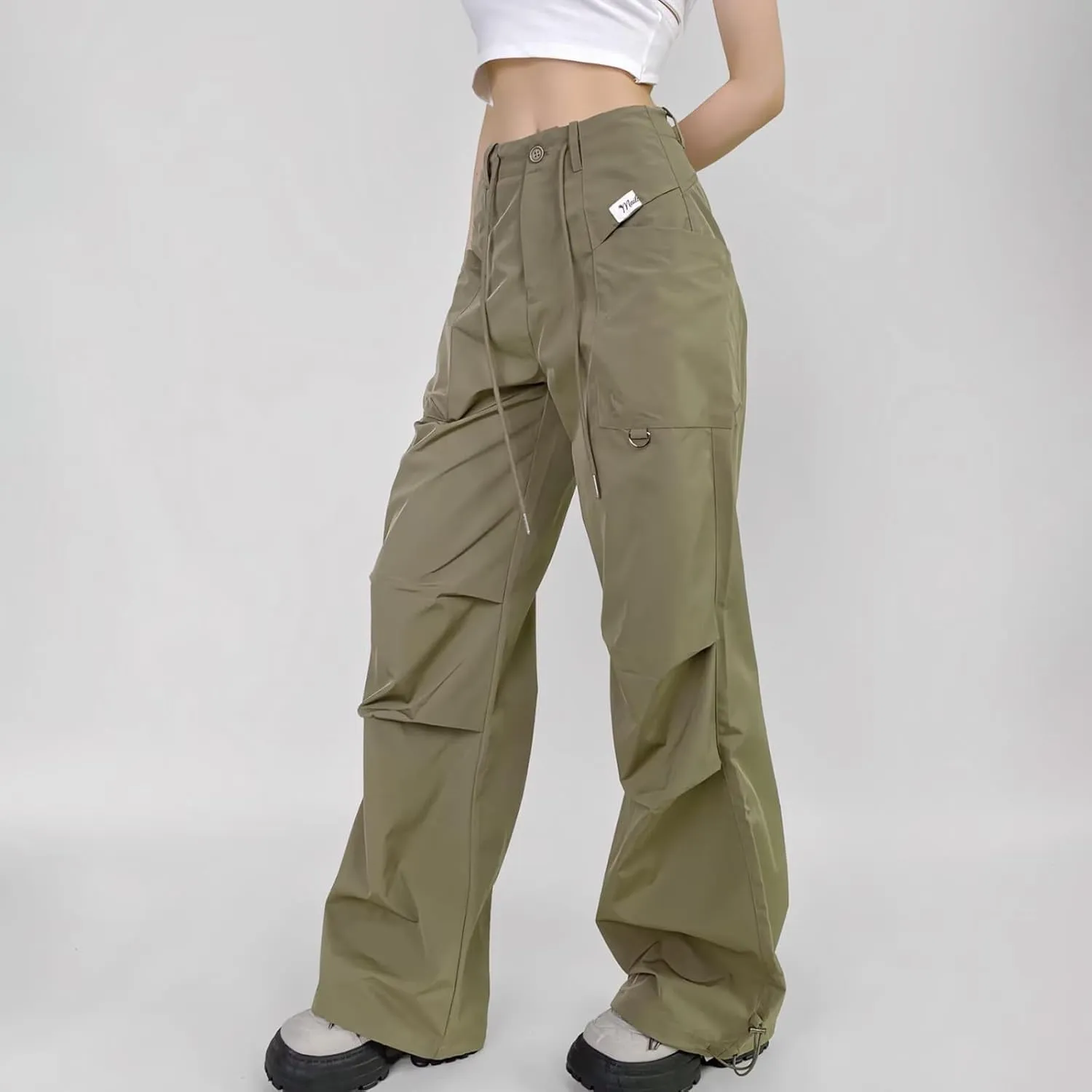 Cargo Pants for Women Sweatpants High Waisted Baggy Outdoor Hiking Athletic Pants Trendy Teen Girls Hiking Trousers