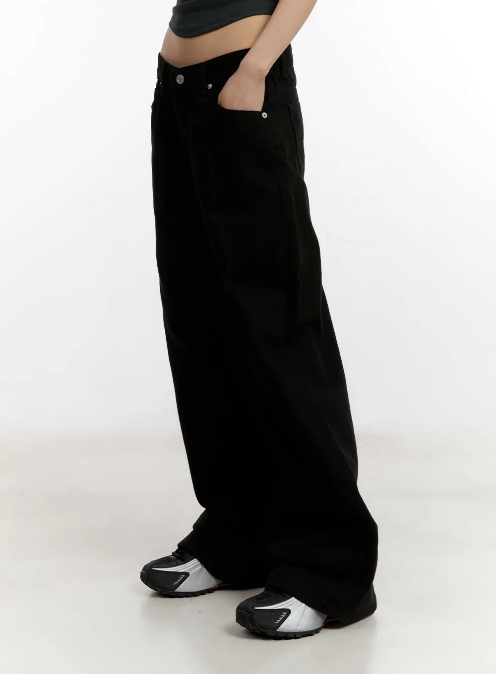 Essential Cotton Baggy Pants CA508