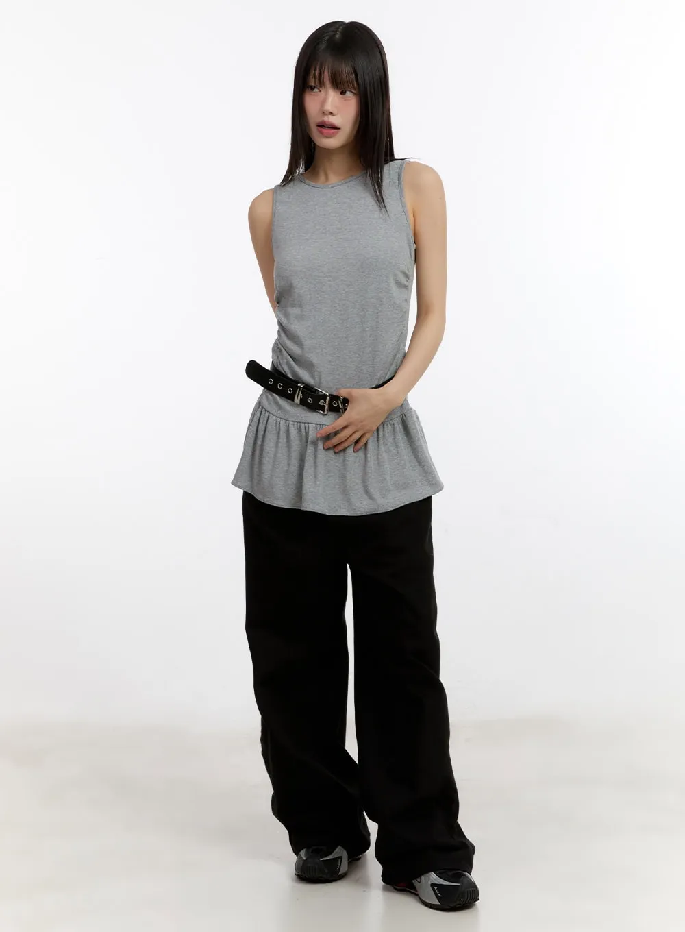 Essential Cotton Baggy Pants CA508