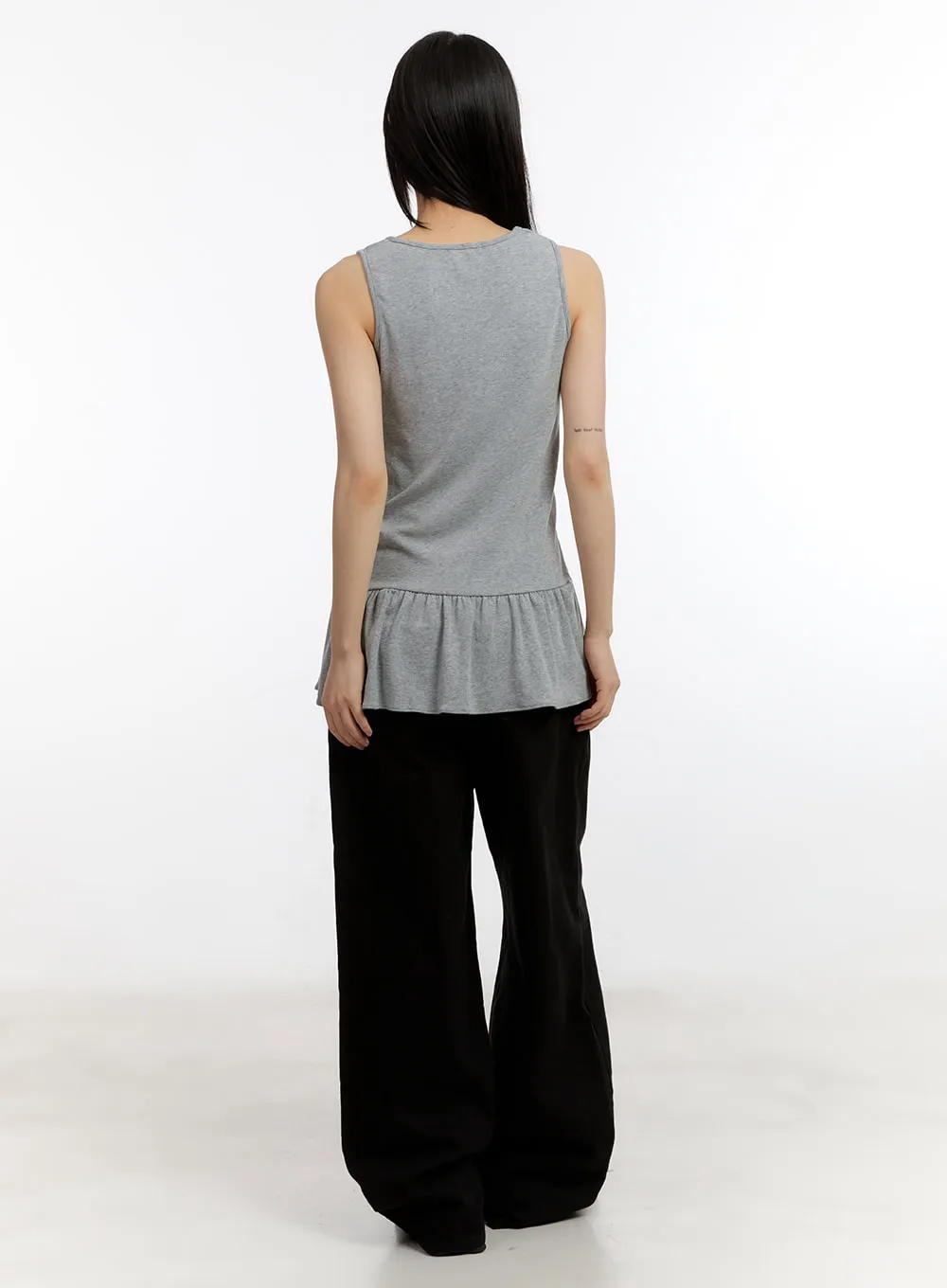 Essential Cotton Baggy Pants CA508