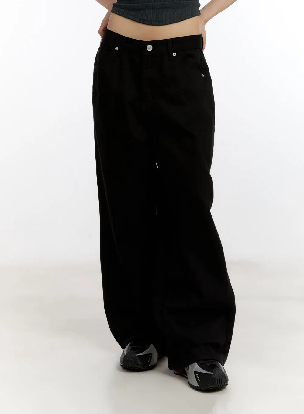 Essential Cotton Baggy Pants CA508