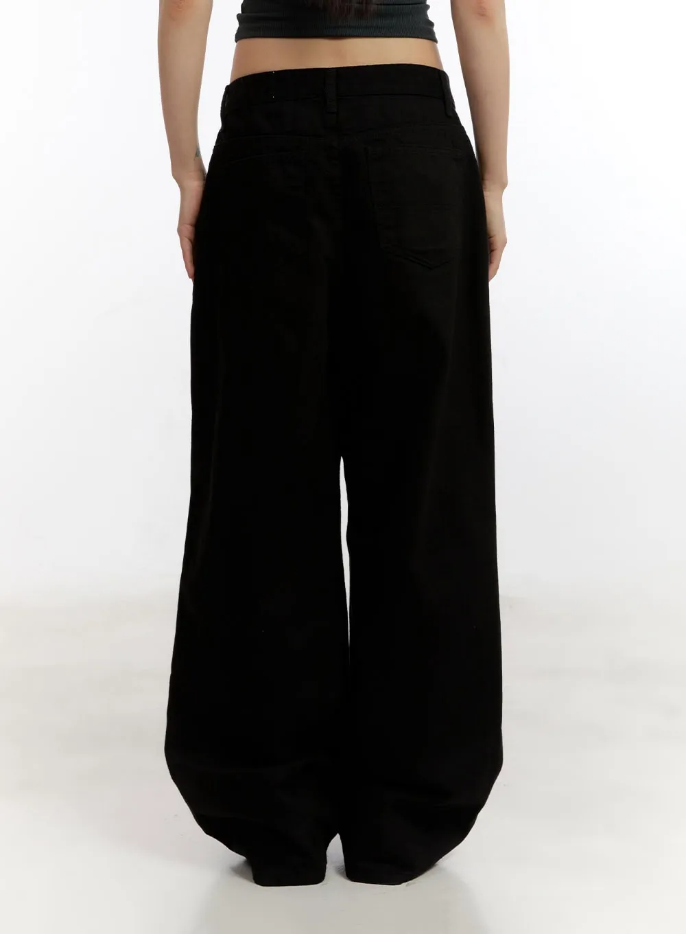 Essential Cotton Baggy Pants CA508
