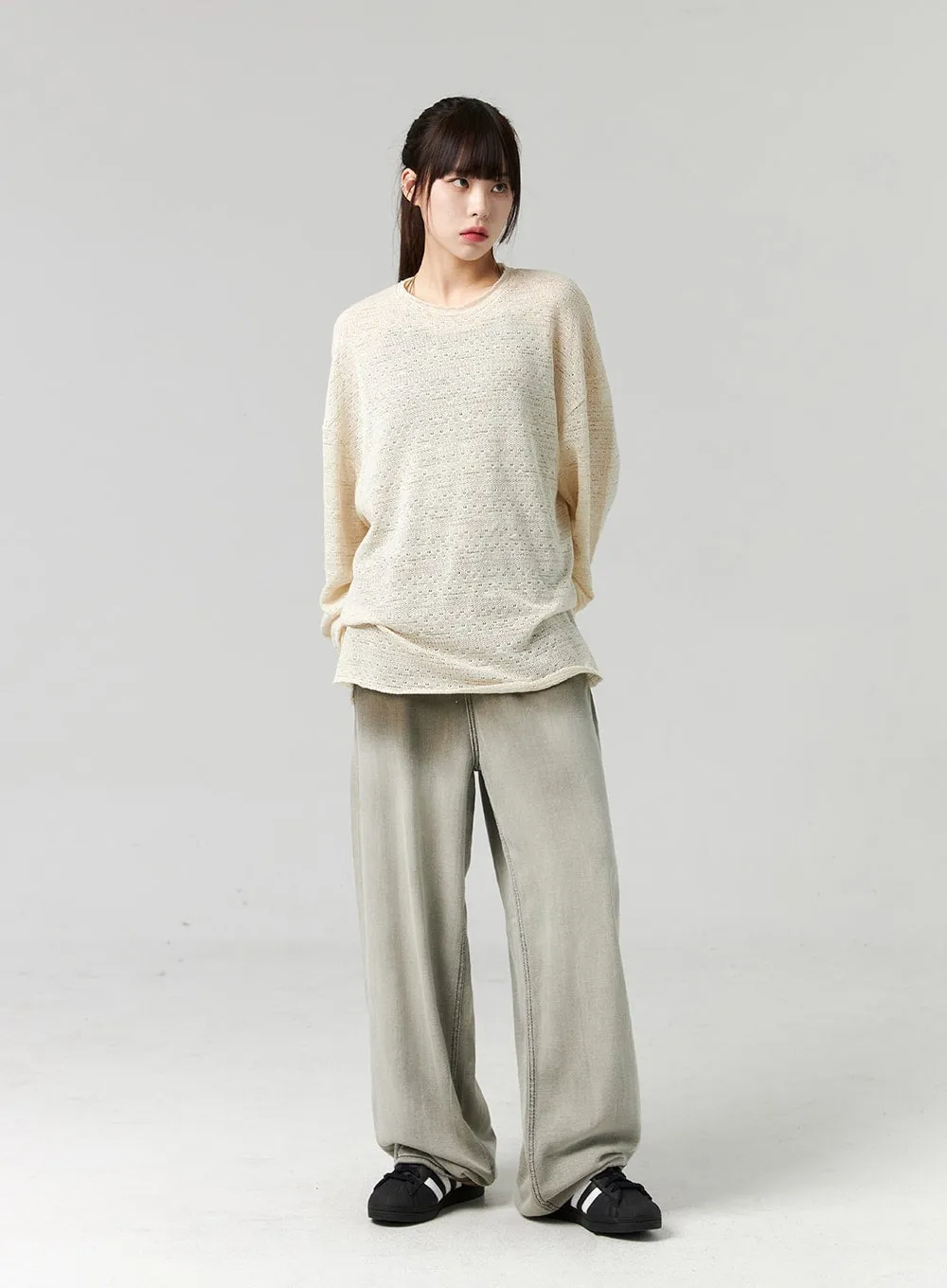 Gradient Baggy Pants CL320