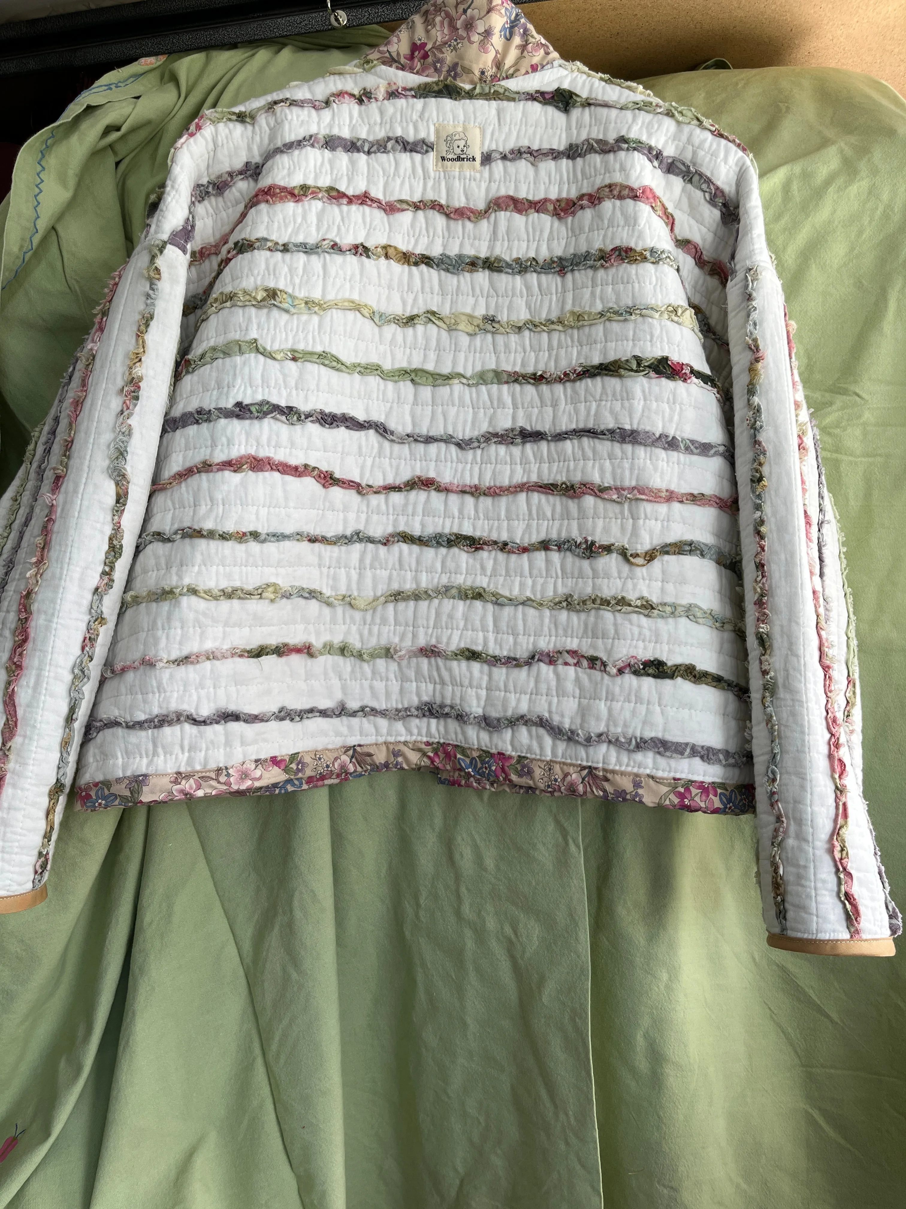 “Ribbon Candy” Quilt Coat - M/L