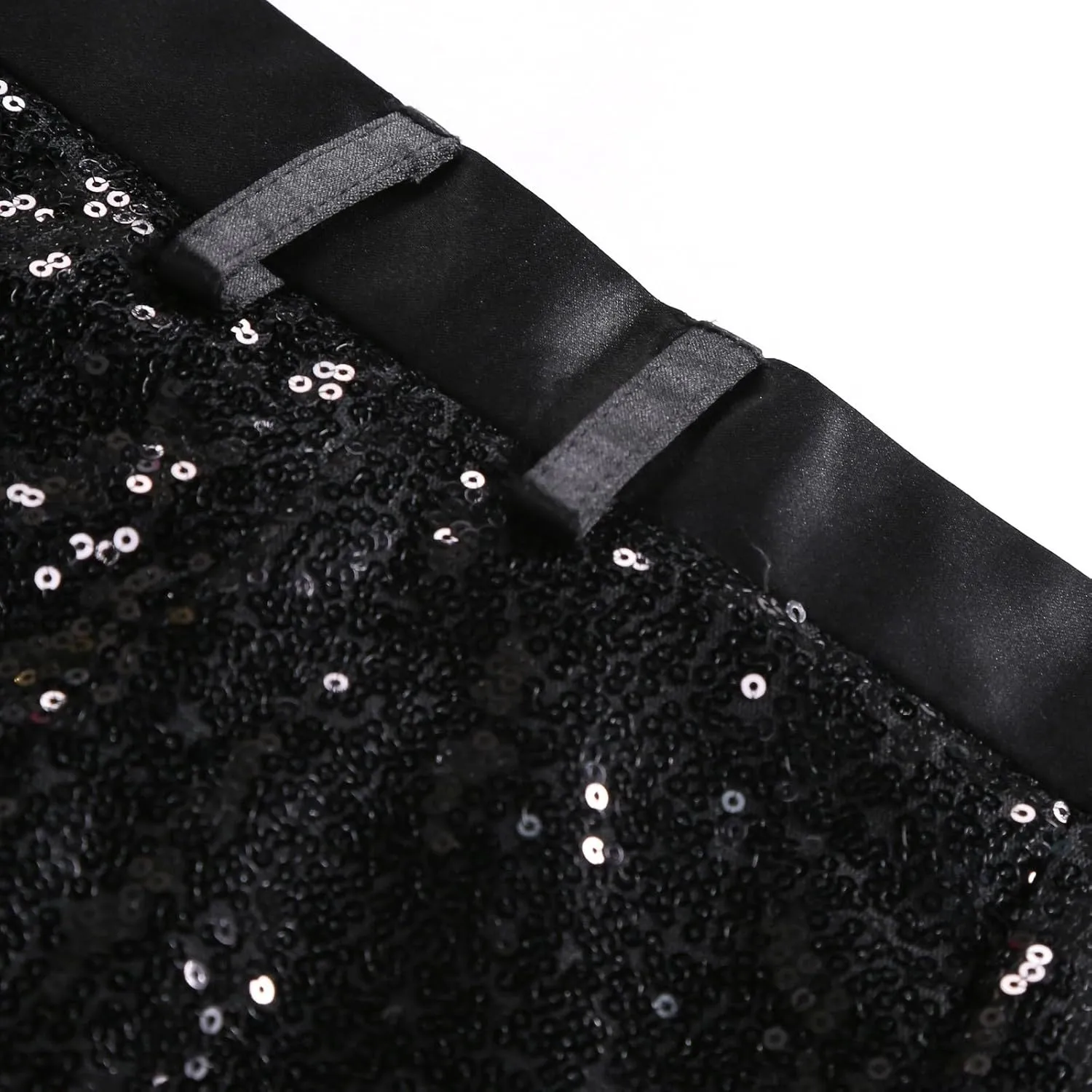 Sequin Pants Men Party Dress Pant Vintage Shiny Sparkly Straight Leg/Bell Bottoms Trousers 70S 80S Outfit for Men