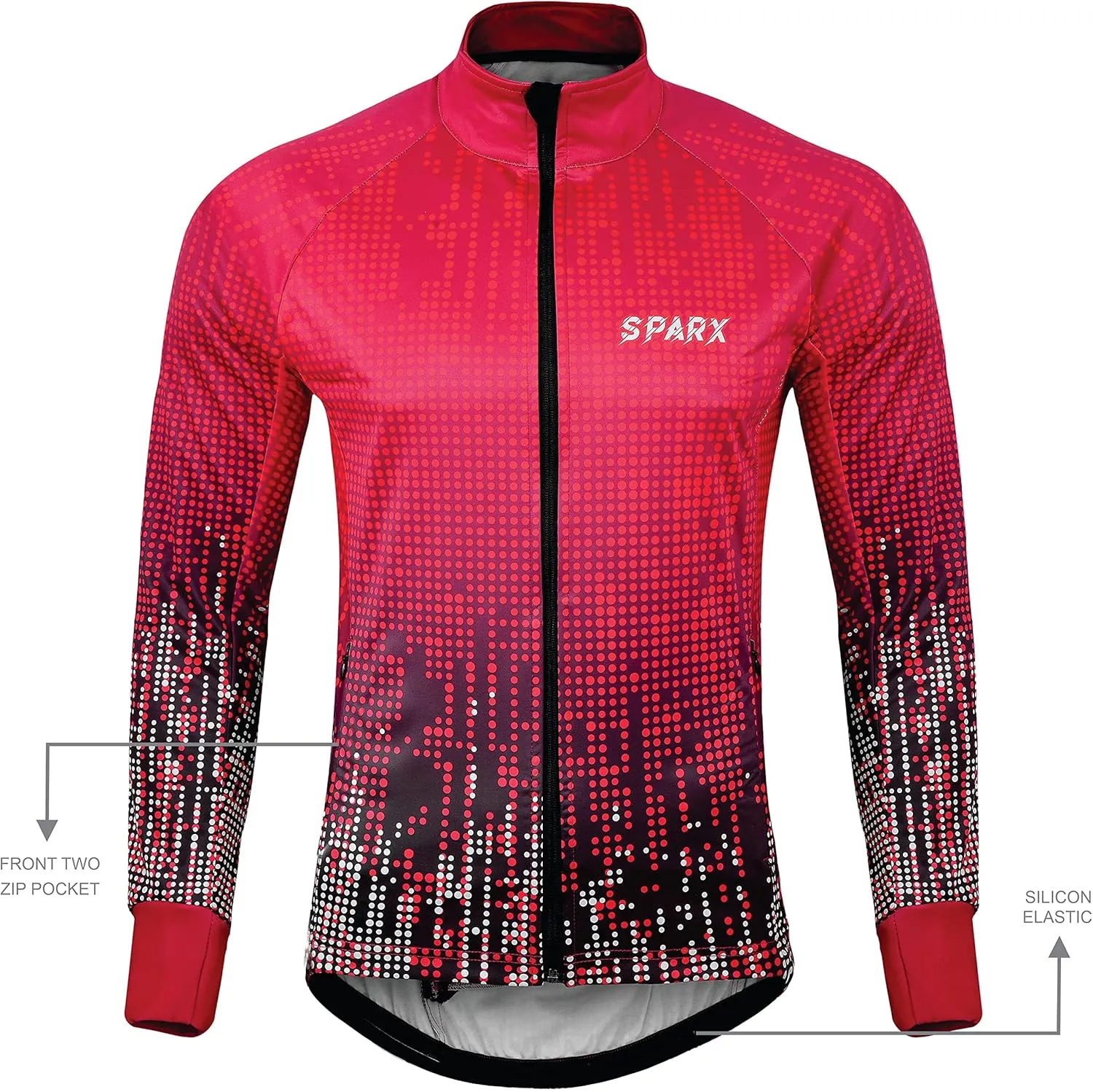 Thermal Softshell Cycling Jacket Windproof Winter Bike Jacket