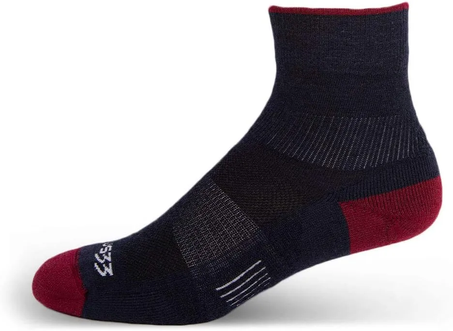 USA Made - Mini Crew Socks - Hiking Socks - Merino Wool - Mountain Heritage