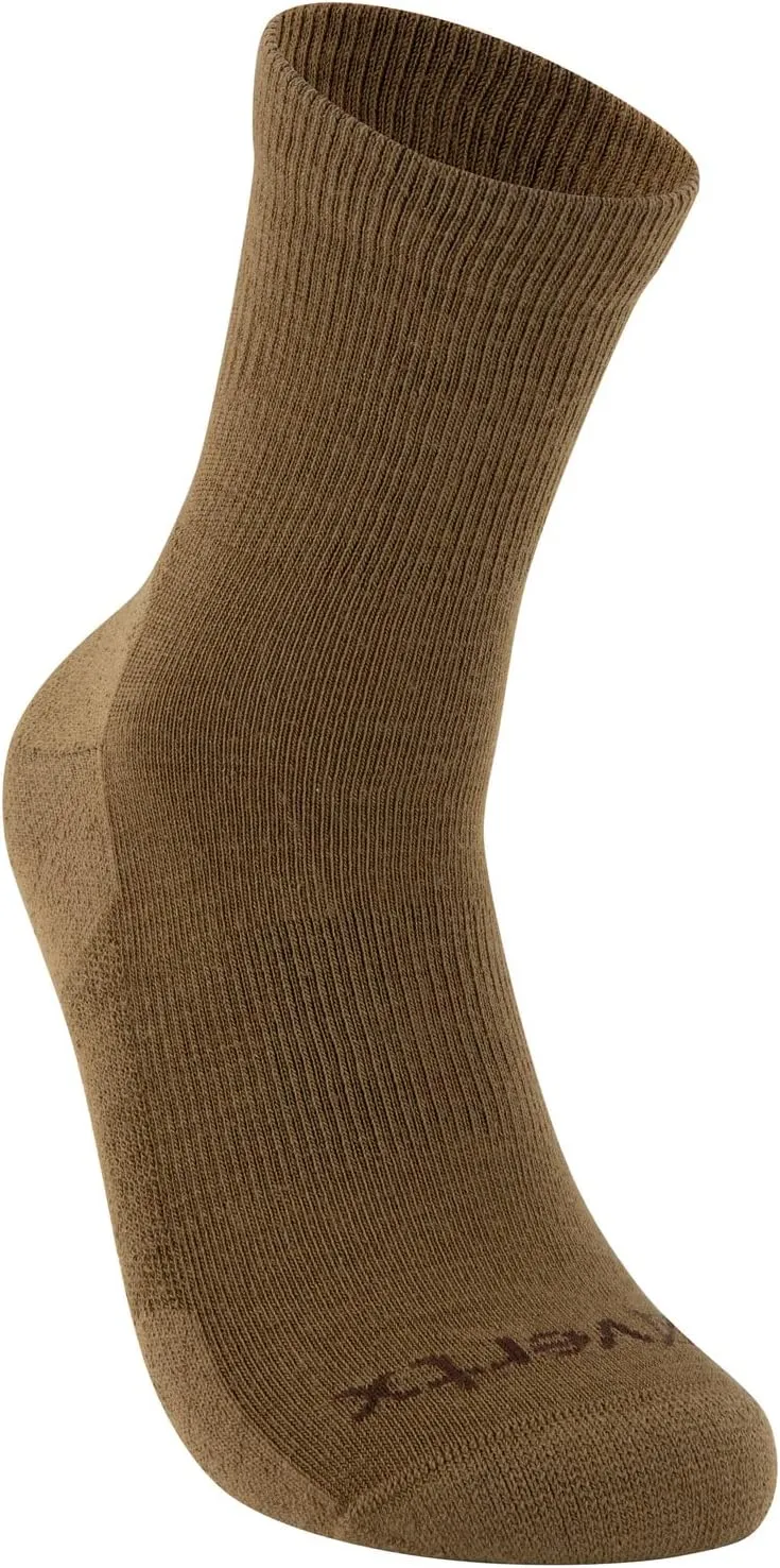 Vertx Men's Vaporcore Military Crew 5”, Tactical Moisture Wicking Merino Wool Socks with Odor Control