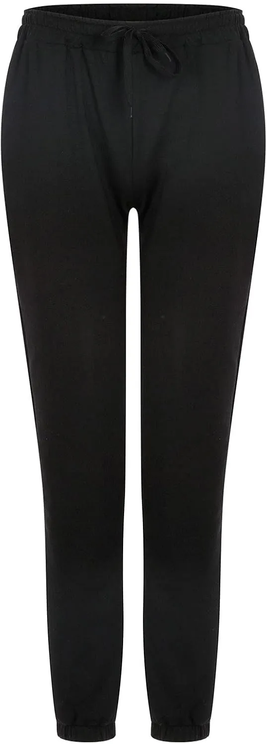 Womens Cinch Bottom Sweatpants Casual High Waisted Avtive Workout Joggers Trendy Plus Size Pants Fall Fashion Outfits
