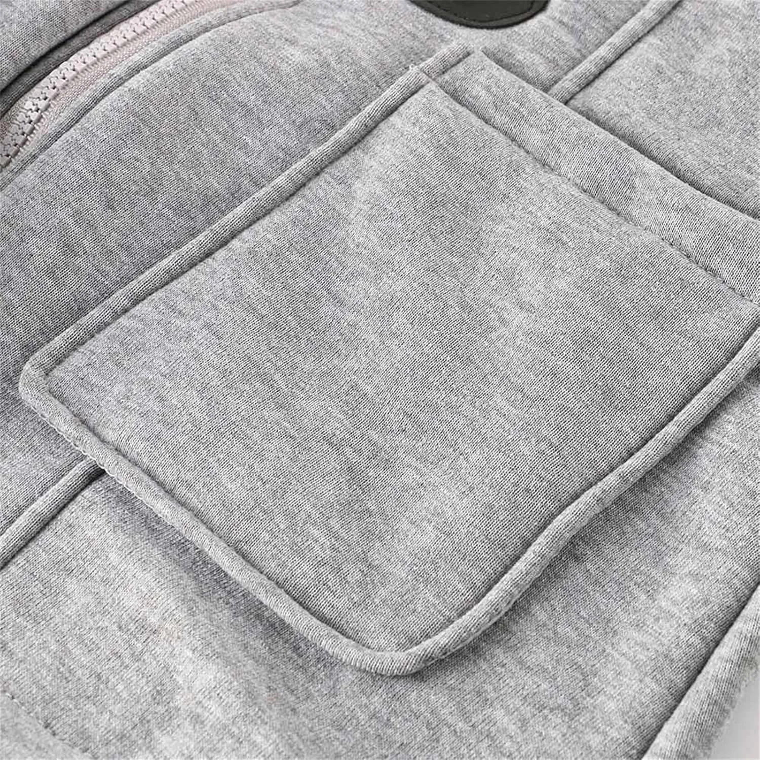 Womens Horn Button Hooded Coat Fleece Lined Thicken Jacket Outdoor Warm Wool Blended Classic Pea Coat with Pockets